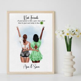 ♡ Personalized Best Friend Print