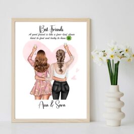 ♡ Customized print for best friend