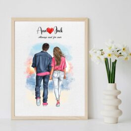 ♡ Personlised Couples Print